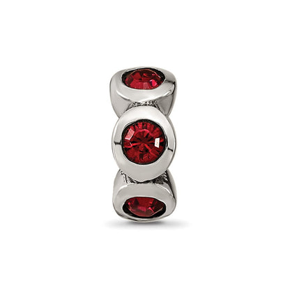 Sterlingsilber Reflections July Preciosa Kristall Geburtsstein Perle