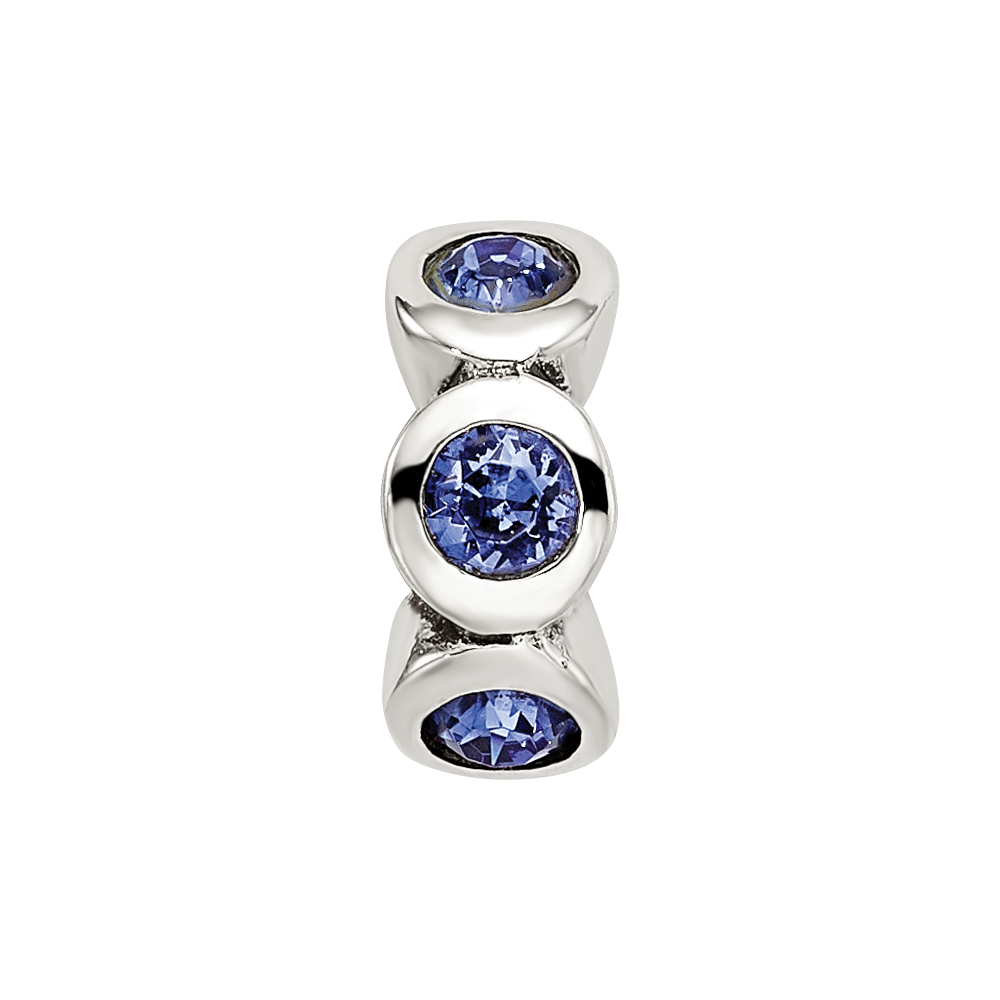 Sterlingsilber Reflections Sept Preciosa Kristall Geburtsstein Perle
