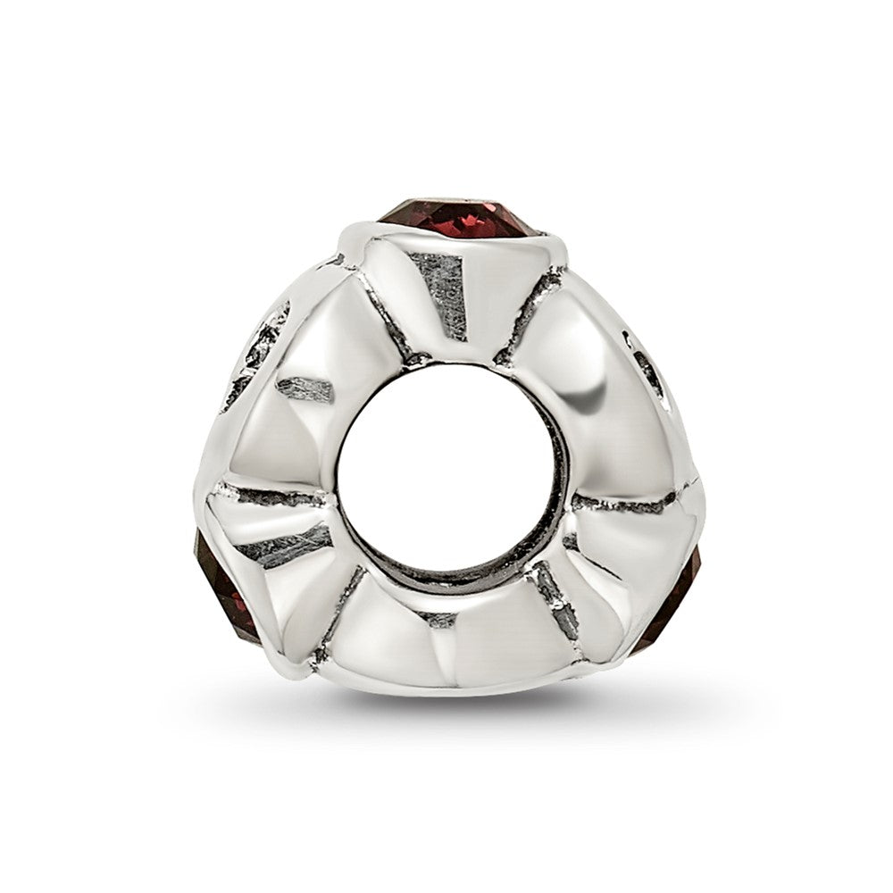 Sterlingsilber Reflections June Rot Preciosa Kristall Geburtsstein Perle
