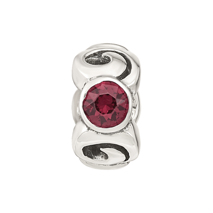 Sterlingsilber Reflections June Rot Preciosa Kristall Geburtsstein Perle