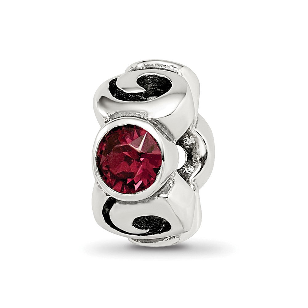 Sterlingsilber Reflections June Rot Preciosa Kristall Geburtsstein Perle
