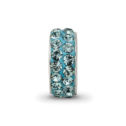 Sterlingsilber Reflections Dec Doppelt Reihe Preciosa Kristall Perle
