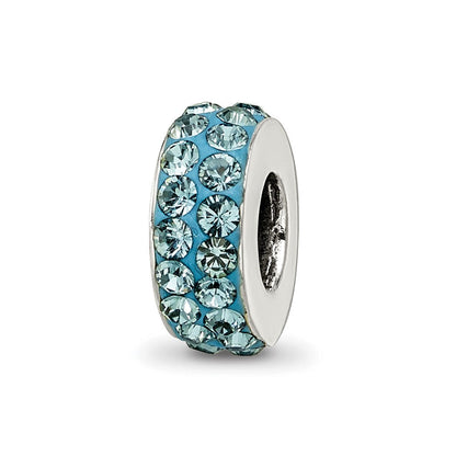 Sterlingsilber Reflections Dec Doppelt Reihe Preciosa Kristall Perle