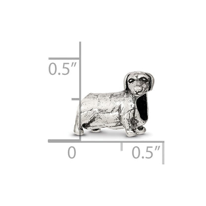 Sterlingsilber Reflections Dachshound Perle