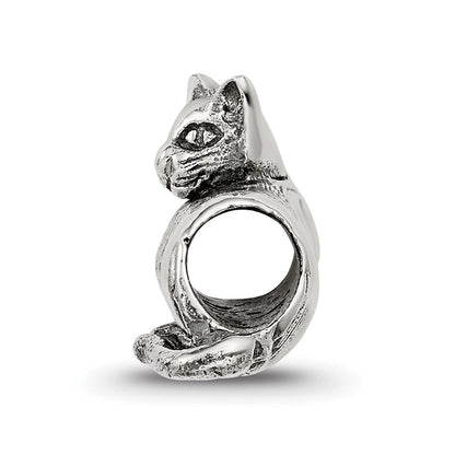 Sterlingsilber Reflections Sphinx Katze Perle