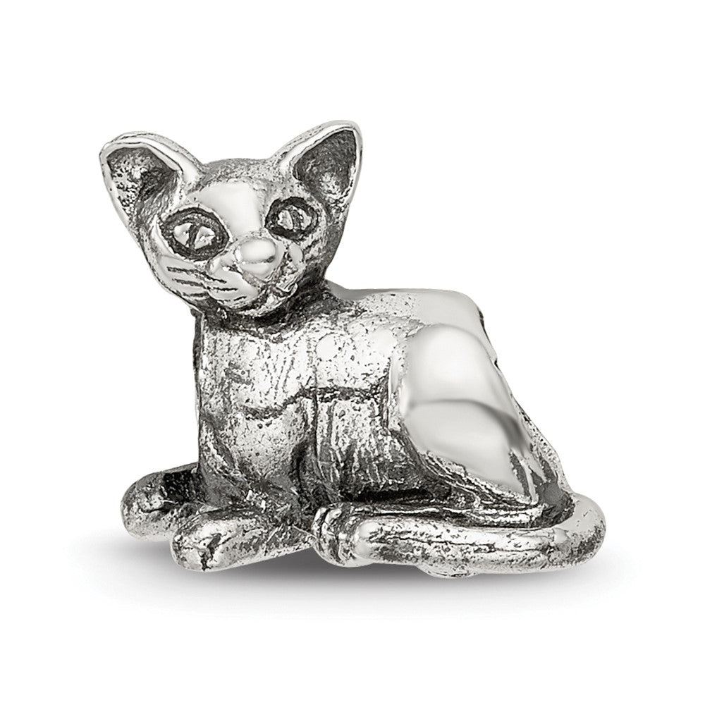 Sterlingsilber Reflections Sphinx Katze Perle