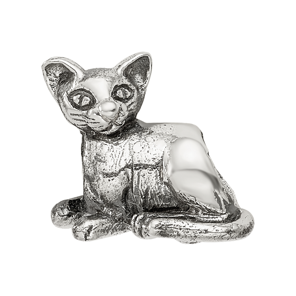 Sterlingsilber Reflections Sphinx Katze Perle