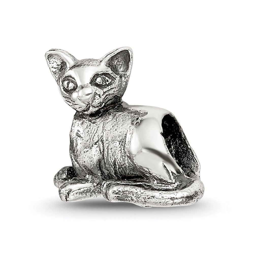 Sterlingsilber Reflections Sphinx Katze Perle