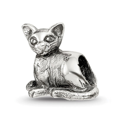 Sterlingsilber Reflections Sphinx Katze Perle