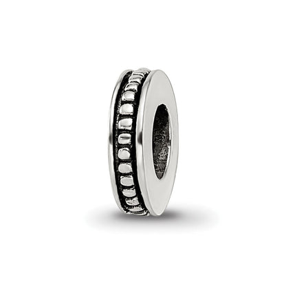Sterlingsilber Reflections Notched Spacer Perle