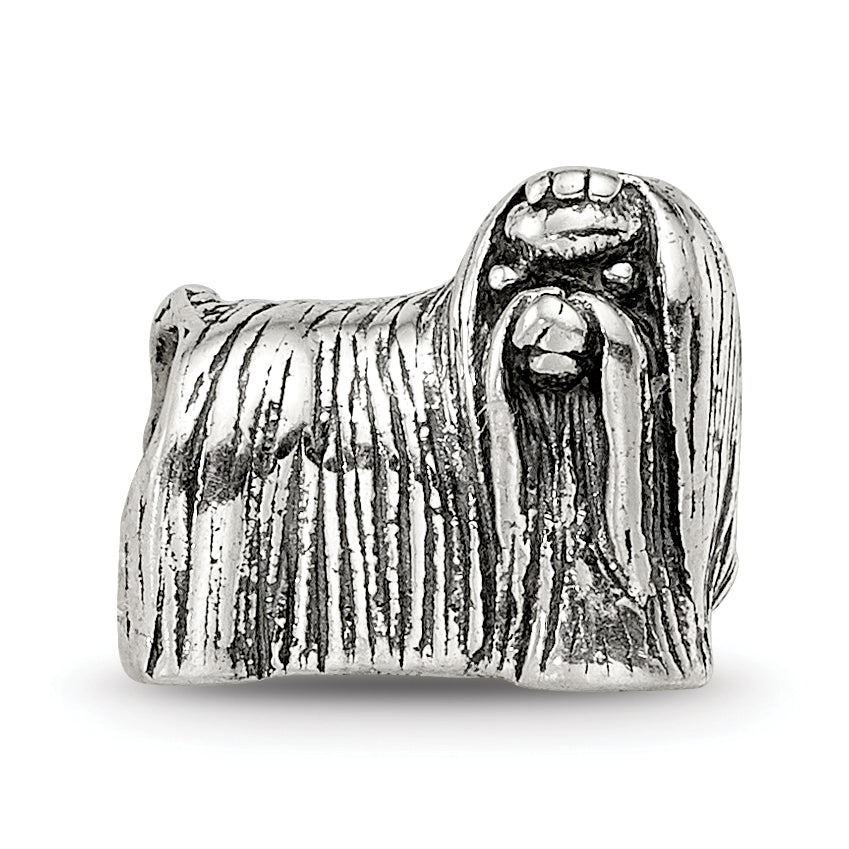 Sterlingsilber Reflections Maltese Hund Perle