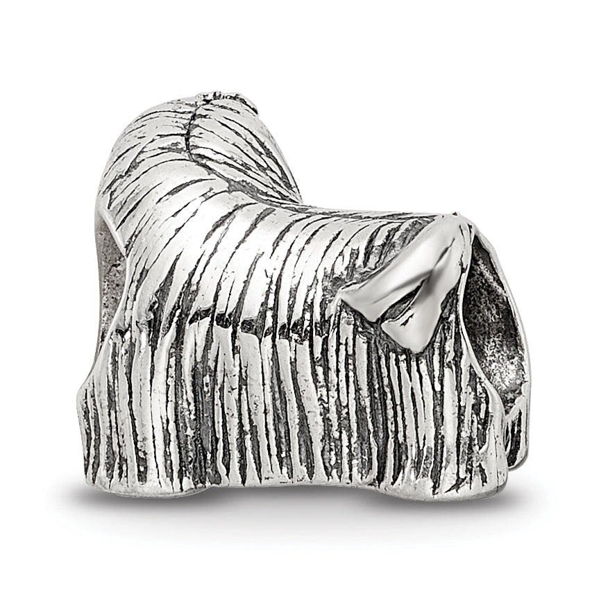Sterlingsilber Reflections Maltese Hund Perle