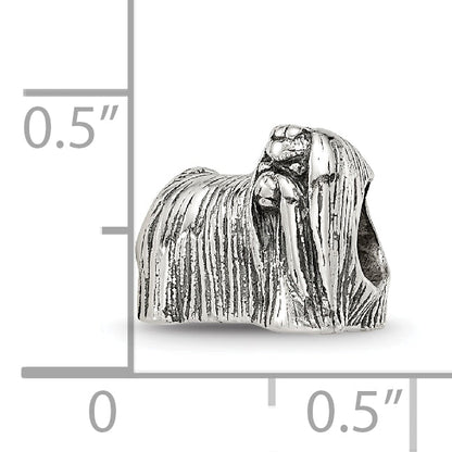Sterlingsilber Reflections Maltese Hund Perle