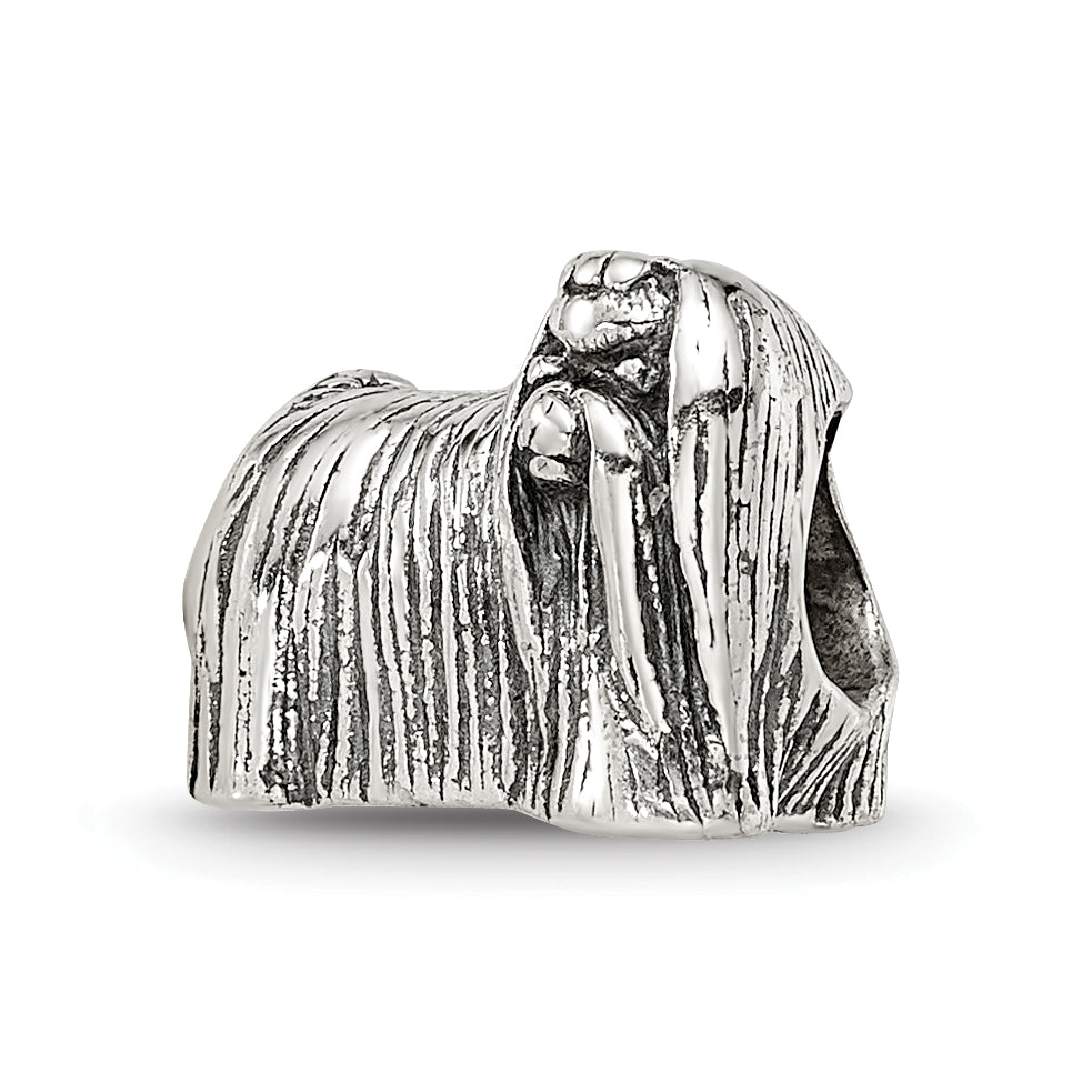 Sterlingsilber Reflections Maltese Hund Perle