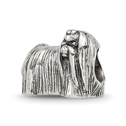Sterlingsilber Reflections Maltese Hund Perle