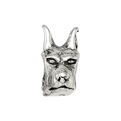 Sterlingsilber Reflections Doberman Pinscher Kopf Perle