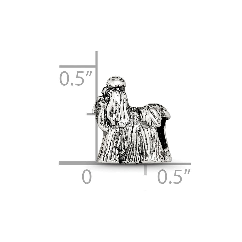 Sterlingsilber Reflections Shih Tzu Perle