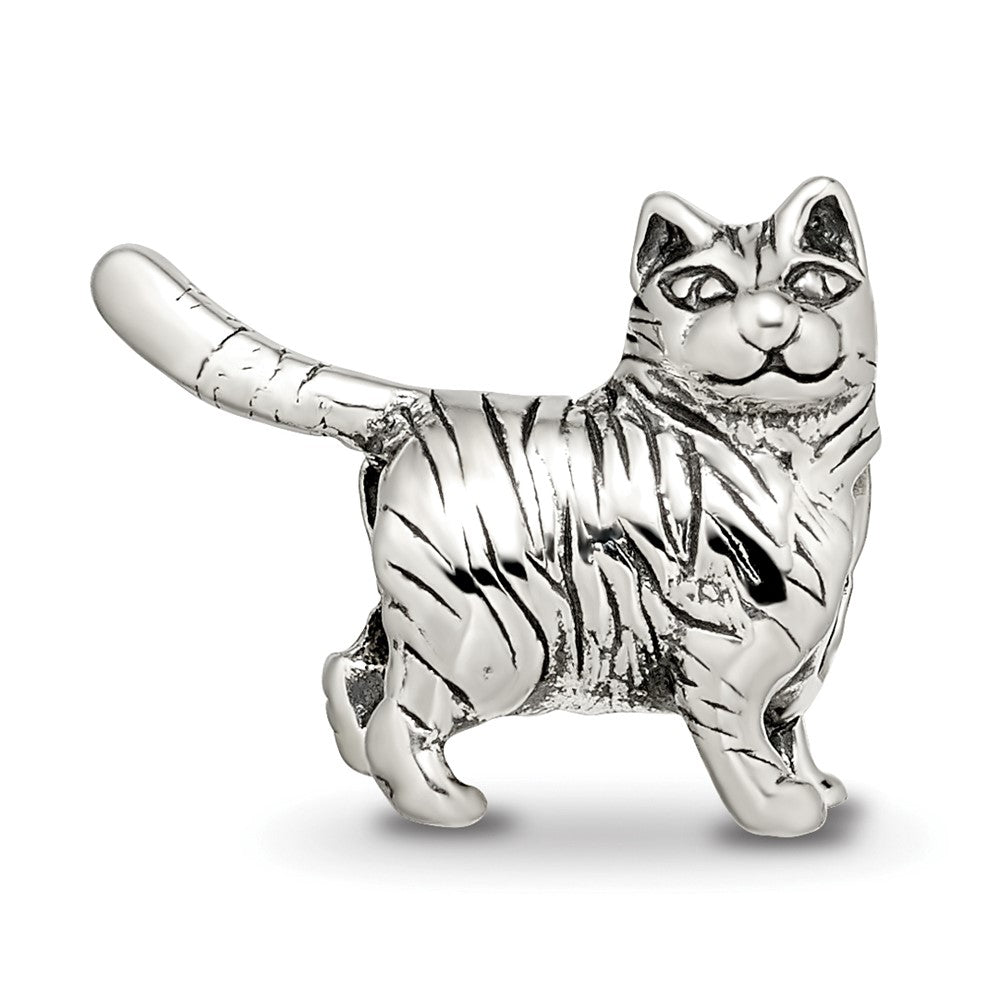 Sterlingsilber Reflections American Shorthair Katze Perle