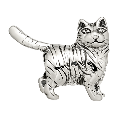 Sterlingsilber Reflections American Shorthair Katze Perle