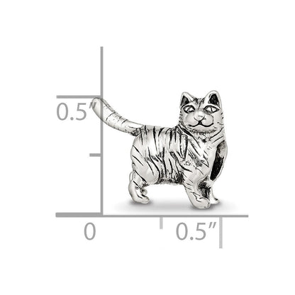Sterlingsilber Reflections American Shorthair Katze Perle