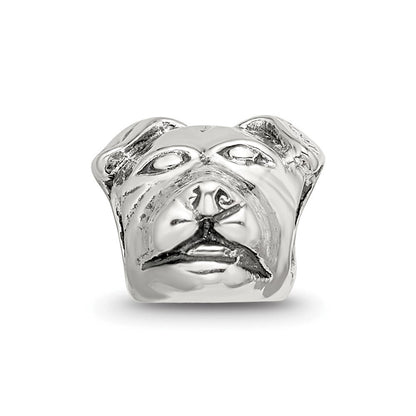 Sterlingsilber Reflections Rottweiler Kopf Perle