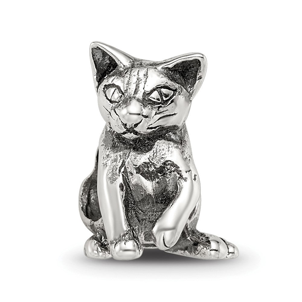 Sterlingsilber Reflections Abyssinian Katze Perle