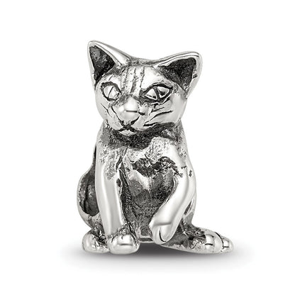 Sterlingsilber Reflections Abyssinian Katze Perle