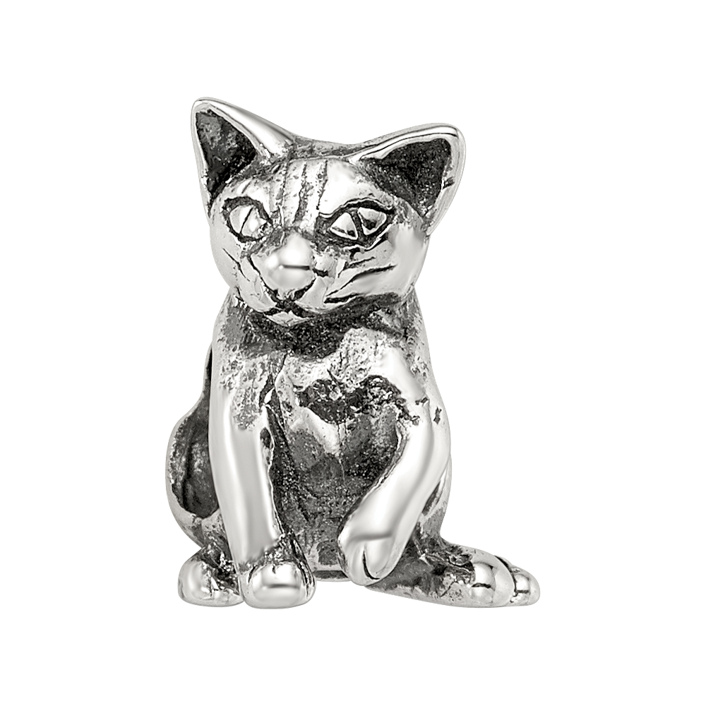 Sterlingsilber Reflections Abyssinian Katze Perle