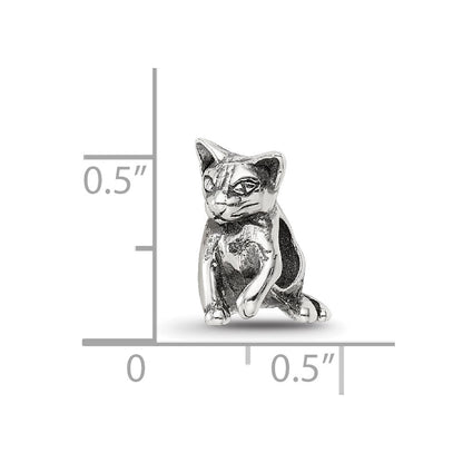 Sterlingsilber Reflections Abyssinian Katze Perle