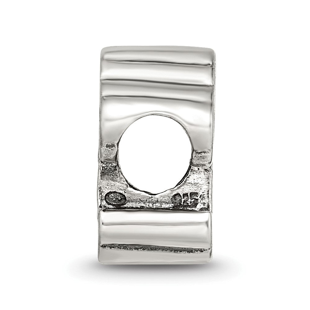 Sterlingsilber Reflections Knospend Kreuz Perle