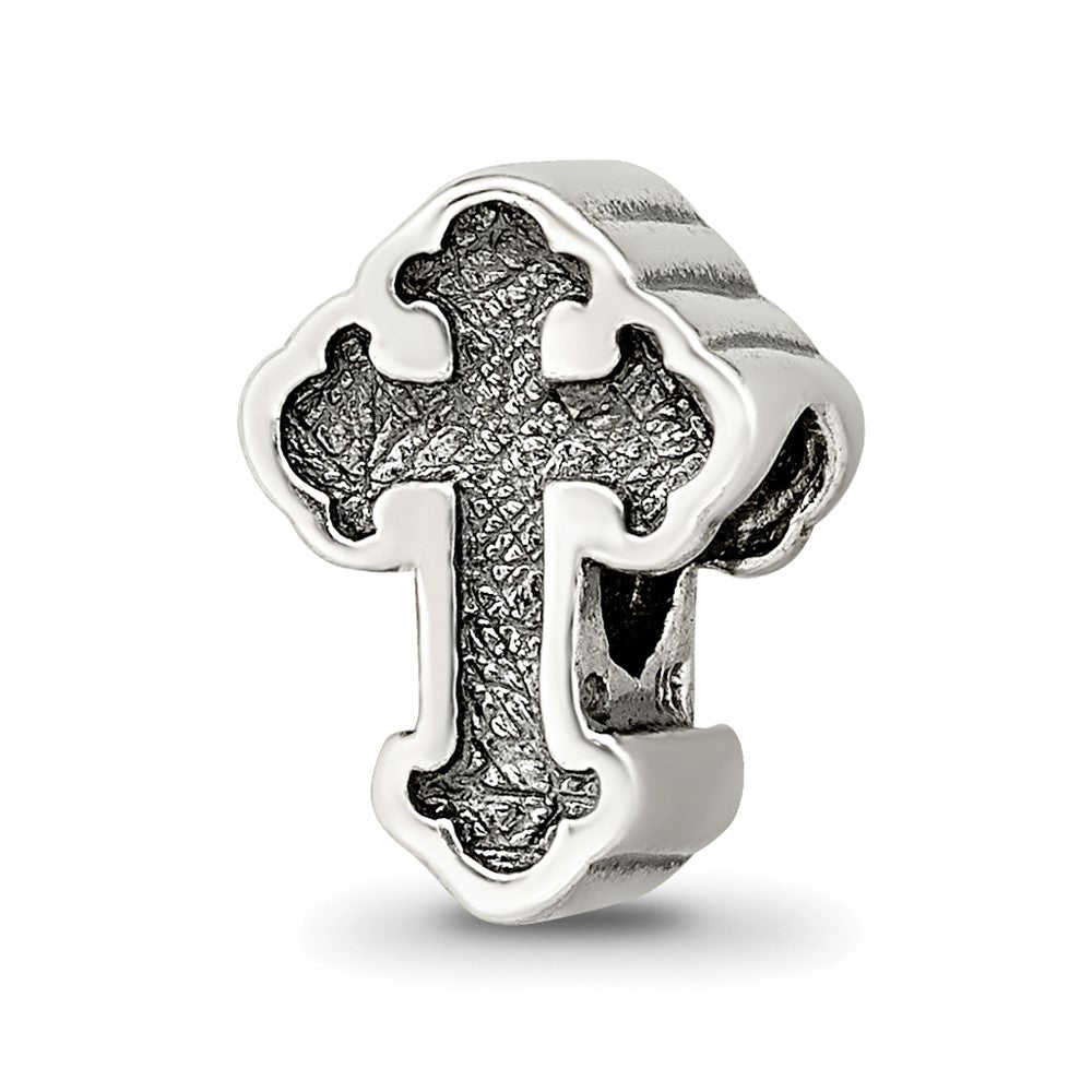 Sterlingsilber Reflections Knospend Kreuz Perle