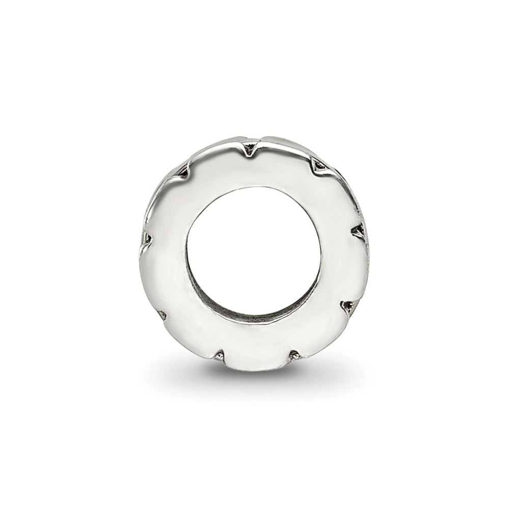 Sterlingsilber Reflections Gerillt Spacer Perle