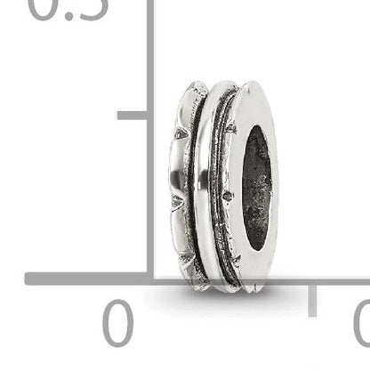 Sterlingsilber Reflections Gerillt Spacer Perle
