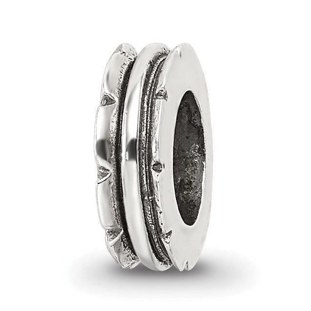 Sterlingsilber Reflections Gerillt Spacer Perle