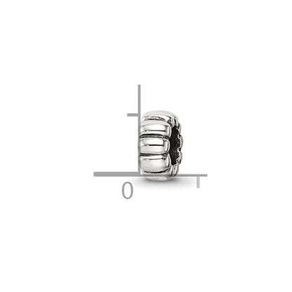 Sterlingsilber Reflections Gewellt Spacer Perle
