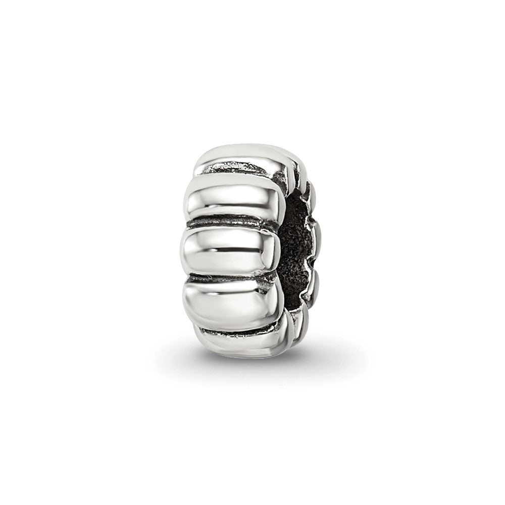 Sterlingsilber Reflections Gewellt Spacer Perle
