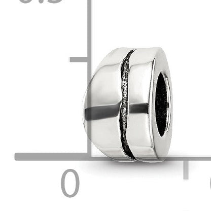 Sterlingsilber Reflections Gewellt Spacer Perle