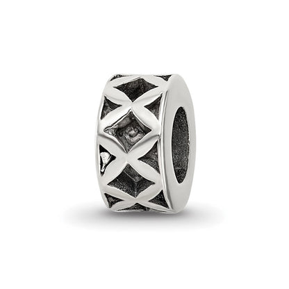 Sterlingsilber Reflections X Spacer Perle
