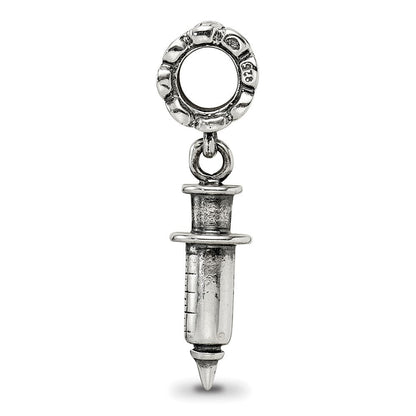 Sterlingsilber Reflections Syringe Hängend Perle