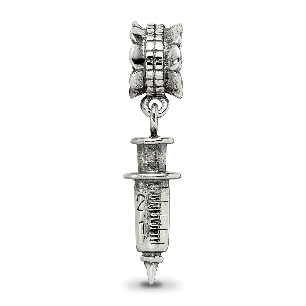 Sterlingsilber Reflections Syringe Hängend Perle
