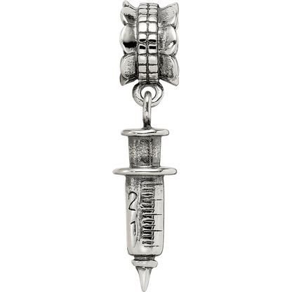 Sterlingsilber Reflections Syringe Hängend Perle