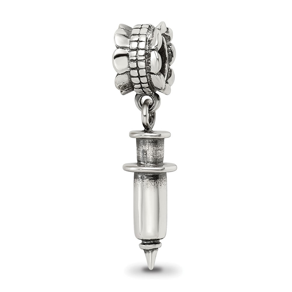 Sterlingsilber Reflections Syringe Hängend Perle