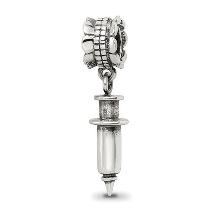 Sterlingsilber Reflections Syringe Hängend Perle