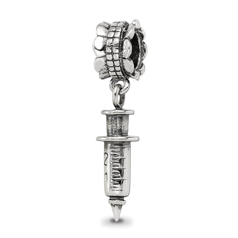 Sterlingsilber Reflections Syringe Hängend Perle
