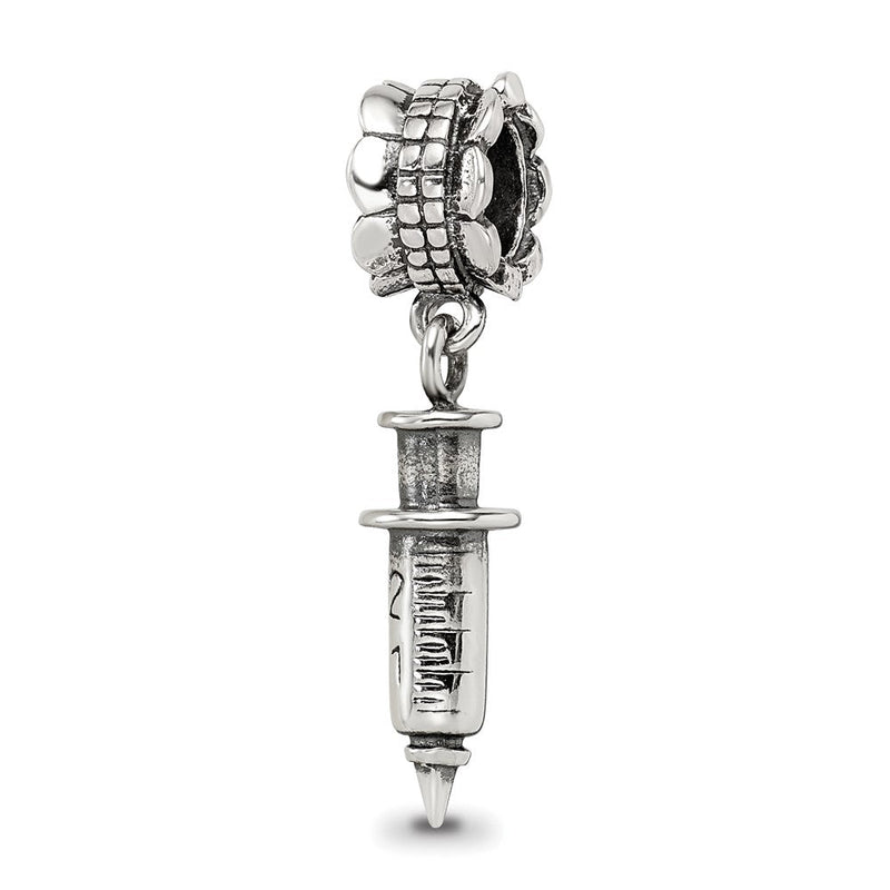 Sterlingsilber Reflections Syringe Hängend Perle