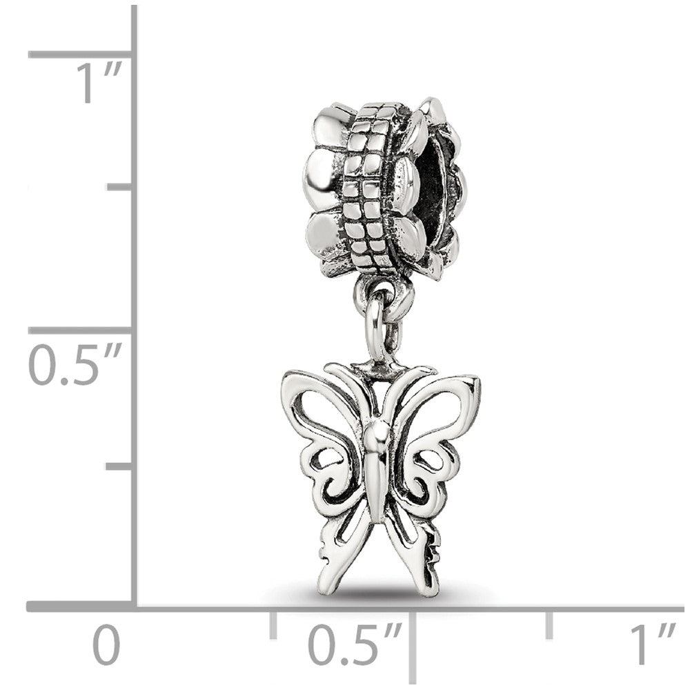 Sterlingsilber Reflections Schmetterling Hängend Perle