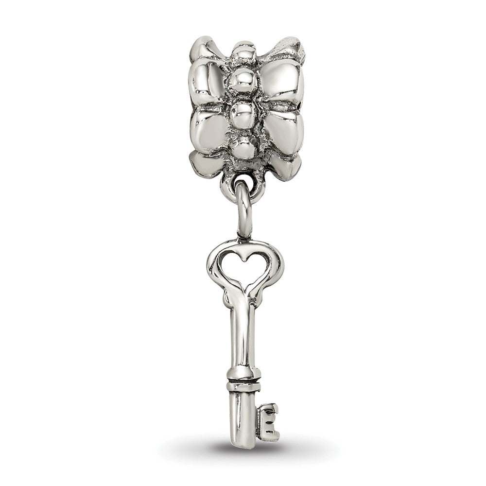 Sterlingsilber Reflections Key Hängend Perle
