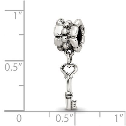 Sterlingsilber Reflections Key Hängend Perle