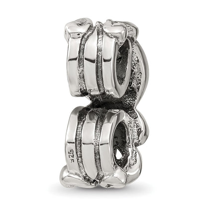 Sterlingsilber Reflections Ranke Connector Perle