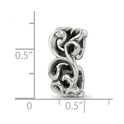 Sterlingsilber Reflections Ranke Connector Perle